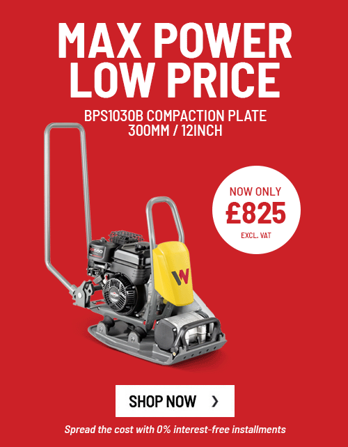 Wacker Neuson BPS1030B Plate 300mm/12 Inch